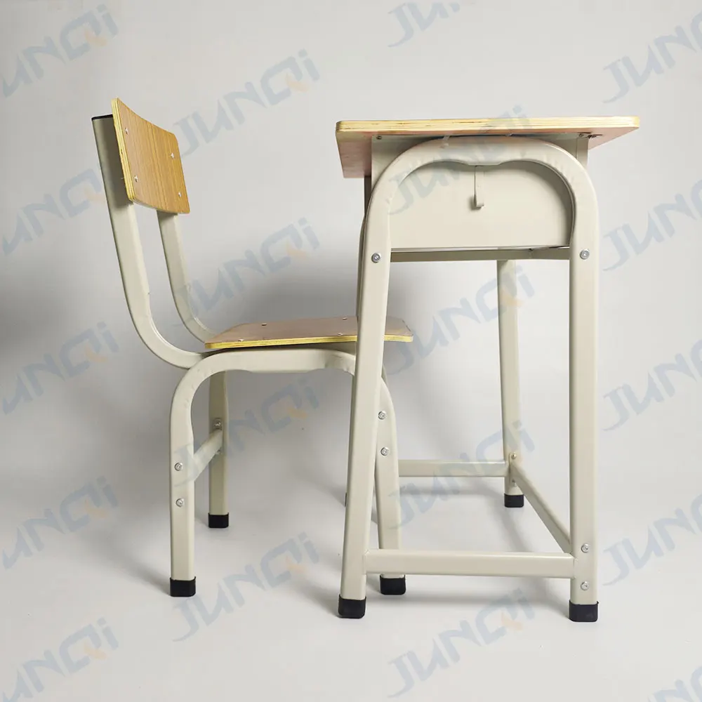 Wholesale Cheap Classroom Single Student School Desk And Chair Table And Chair Primary School
