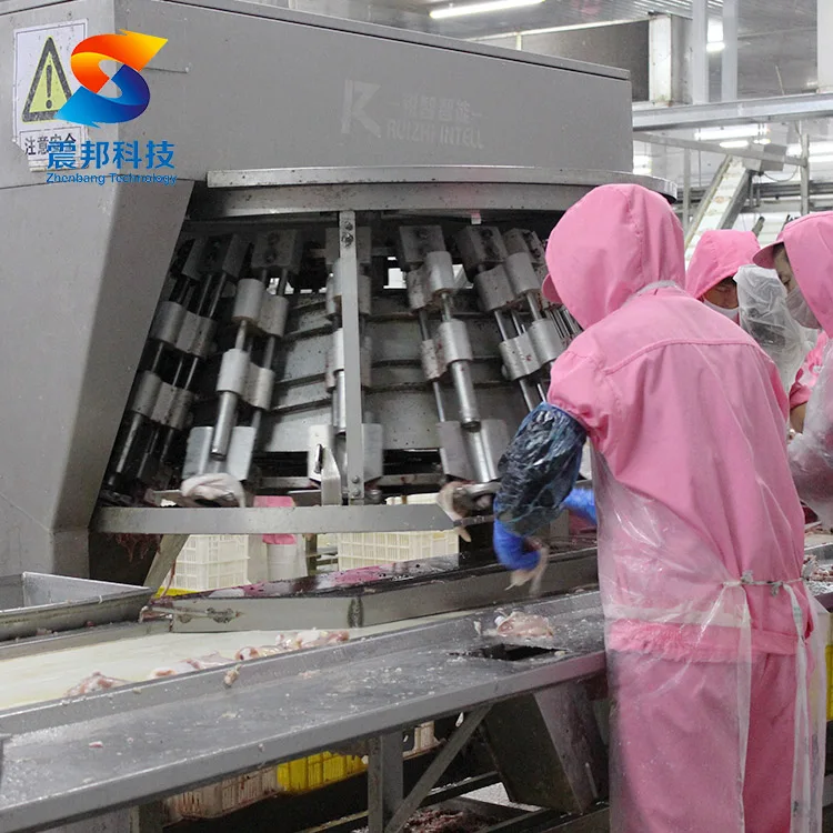 ZB Chicken Duck Goose Turkey Slaughter Machine Small Poultry Breast Cutting Saw Debeaking Machine Processing Operations