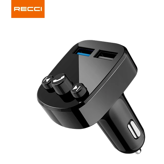 
 Recci rcc-n02 беспроводные телефонные звонки mp3 fm автомобильное зарядное устройство с радио передатчик  
