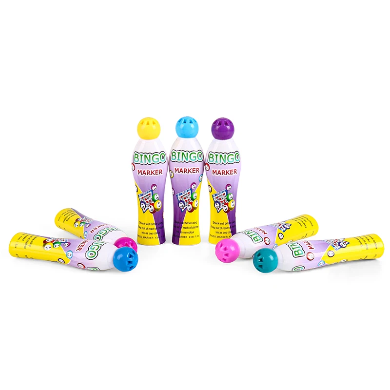 Wholesale Dauber Marker Pen Bingo Dabbers Bingo Dabbers Colored Inks
