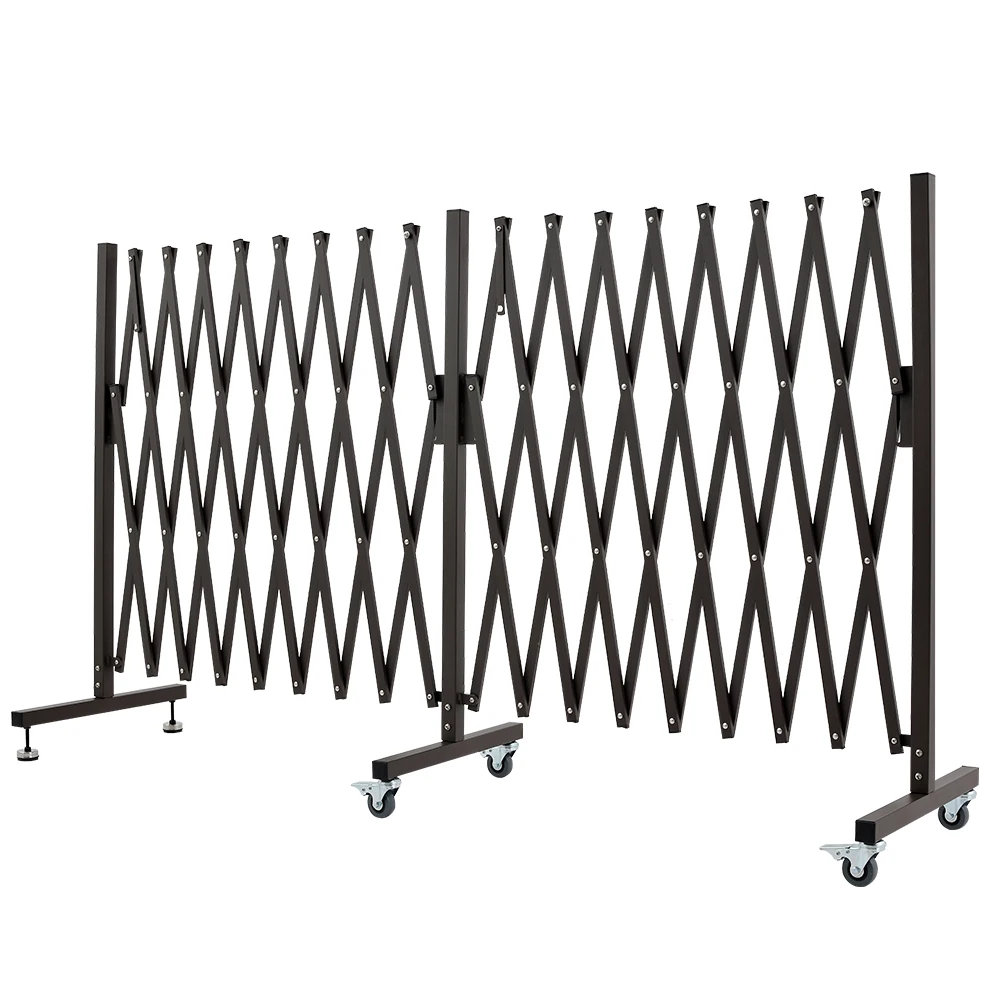 Aluminum Steel Security Expandable Pet Barrier Gate With Stoppable ...