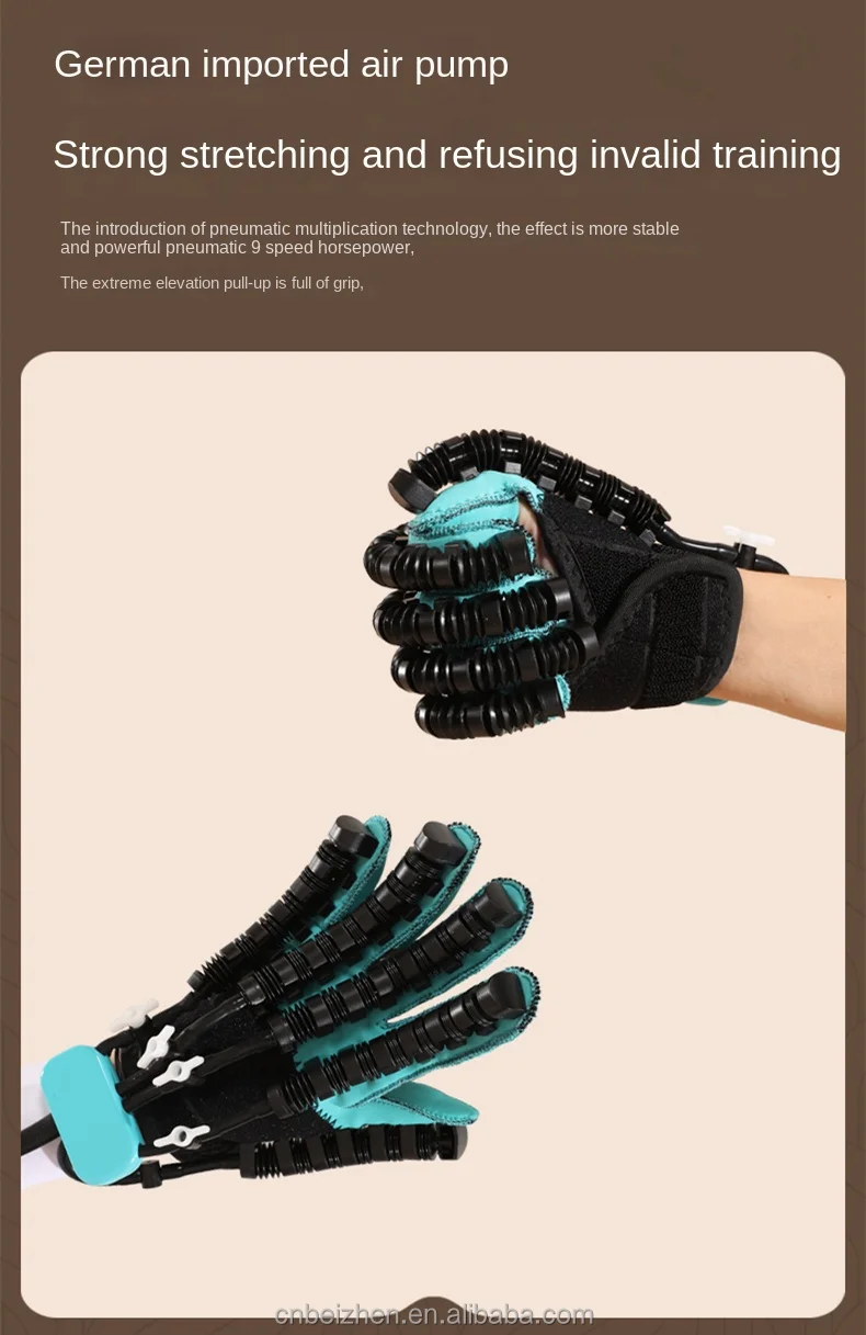 2023 newest design finger recovery hand rehabilitation robot glove for Stroke patients physiotherapy equipment suppliers manufacture