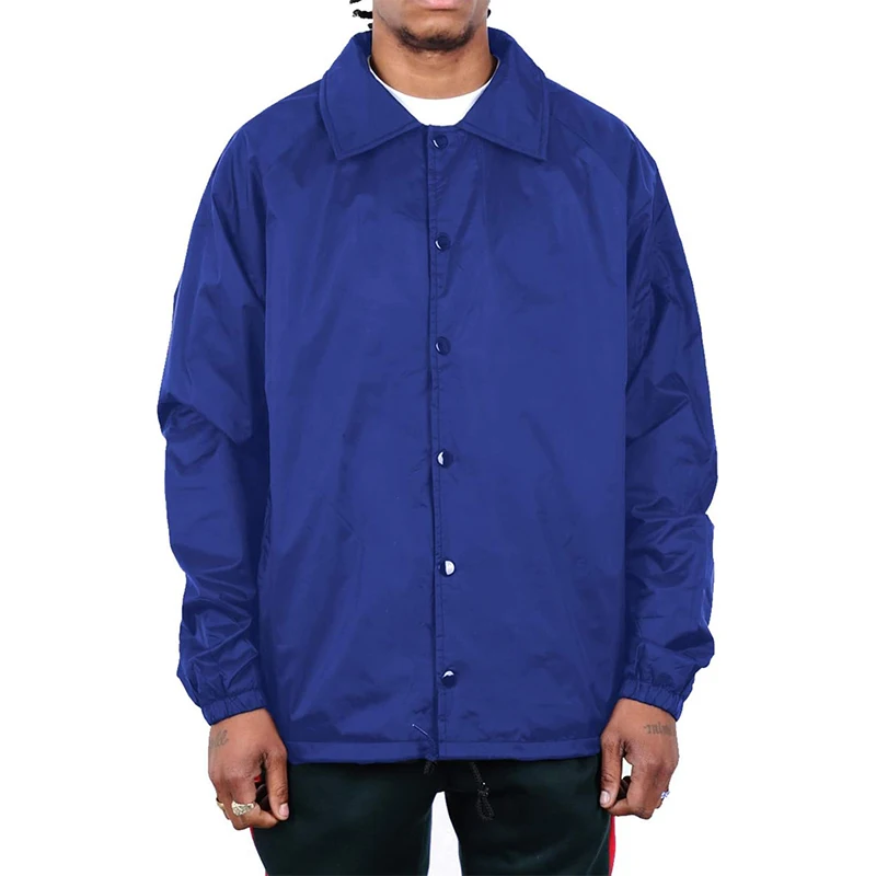 New Comfortable Breathable Plus Size Custom Branded Blank Nylon es Jacket For Mens_voghion.com