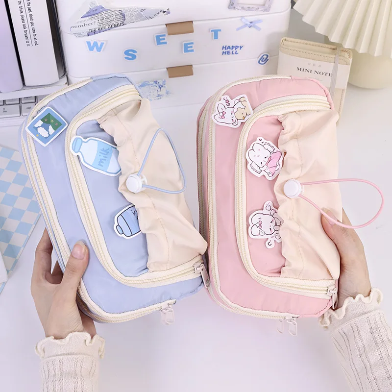 Unicorn Fabric Pencil Case Perfect for School Offices