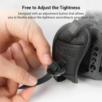 SMALLRIG Camera Cage Wrist Strap Hand Strap with Quick Adjustable and Detachable Design Secure Grip for Camera Cage 3848 detail image