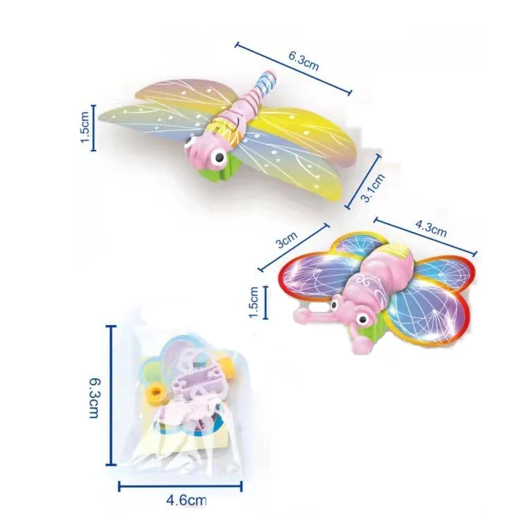Маленькая пластиковая игрушка-конфета, Детская Самосборная игрушка, животное для капсульных игрушек, торговый автомат для детей