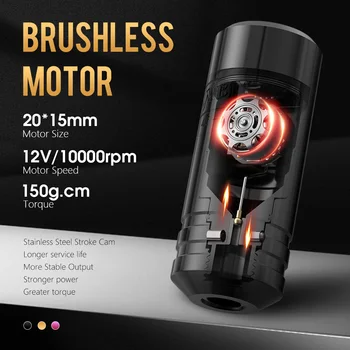 Ambition Torped 36 - Powerful Brushless Motor Tattoo Machine