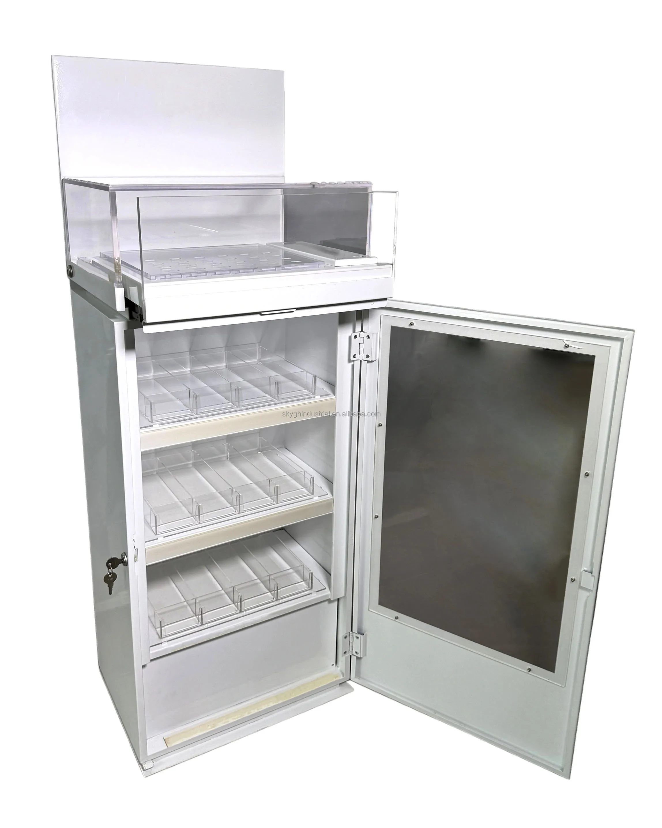 Custom Modern Book Shelves Display Rack for Cosmetics Shoes