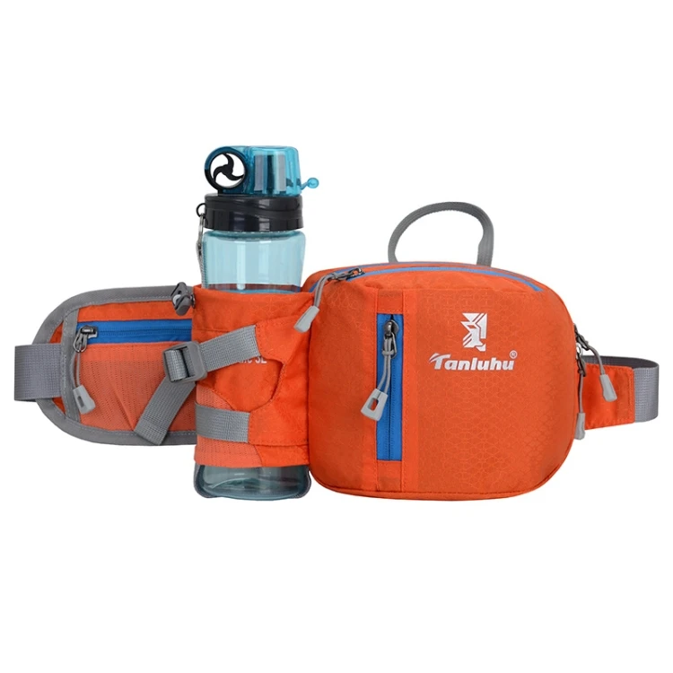 PATIKIL Wasserflaschenbeutel Aus Mesh – Verstellbarer Gurt, Extra Tasche, Ideal Für Sport