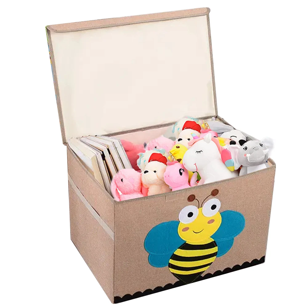 Wholesale Children Home Multifunctional Fabric Toy Storage Box Toy