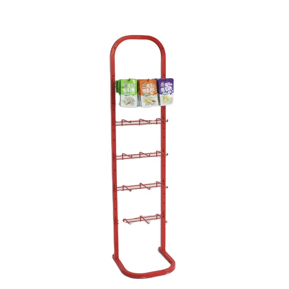 Metal Belt Hook Display Rack - Modern & Environmentally Friendly