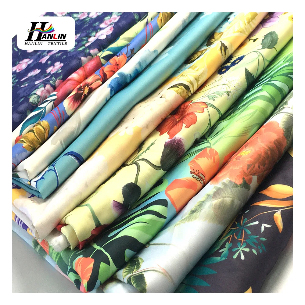 Custom Brand Design Digital Printing 98% Cotton 2% Spandex Satin Fabric for  Dress - China Satin Printed Fabric and Satin Silk Polyester Fabric price