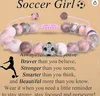 Pink polka-dot ball with card holder