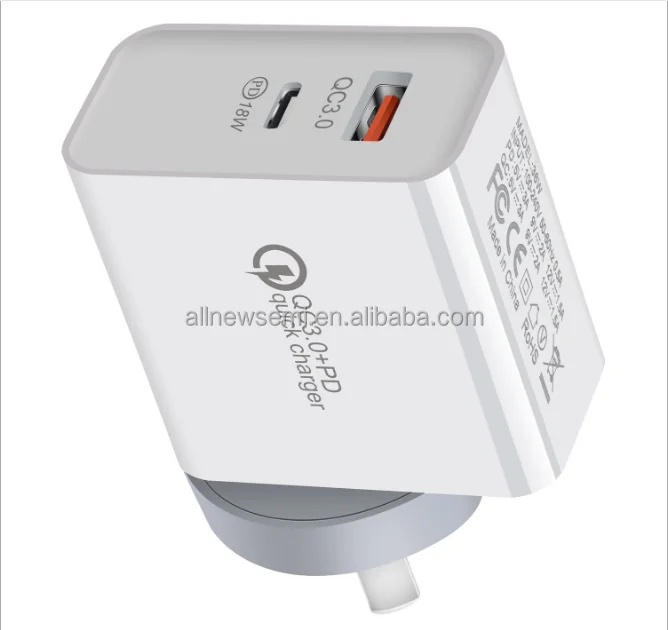 New 36W charger QC 3.0 + PD double fast charging head CA-25