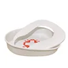 Separate cross-shaped toilet bowl