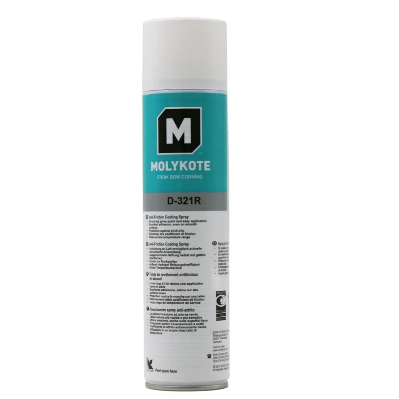 Original Molykote D321R Molybdenum Disulfide Spray High and Low