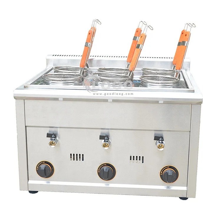 Used Fast Heating Tabletop Gas Pasta Boiler Machine Noodle Cooking Warmer for Sale-for Pasta & Noodle Cooking