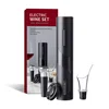 Black Dry Battery Electric Wine Opener Gift Set