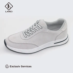 LANCI OEM Custom Men's Sneakers Breathable Casual Sports Shoes Leather Lining Fashionable Walking Running Men Sneakers