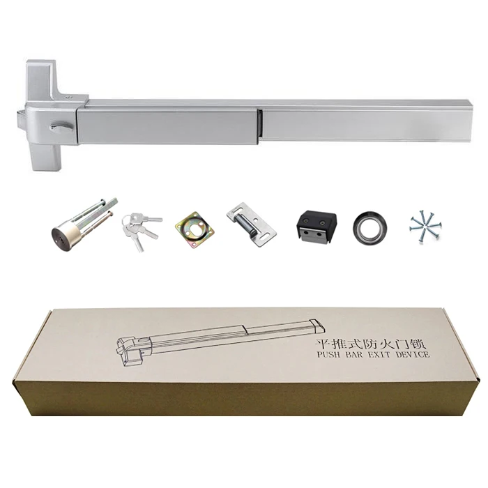 Oem Size Fire Door Lock Handle External Lever Trim Handles Lock For