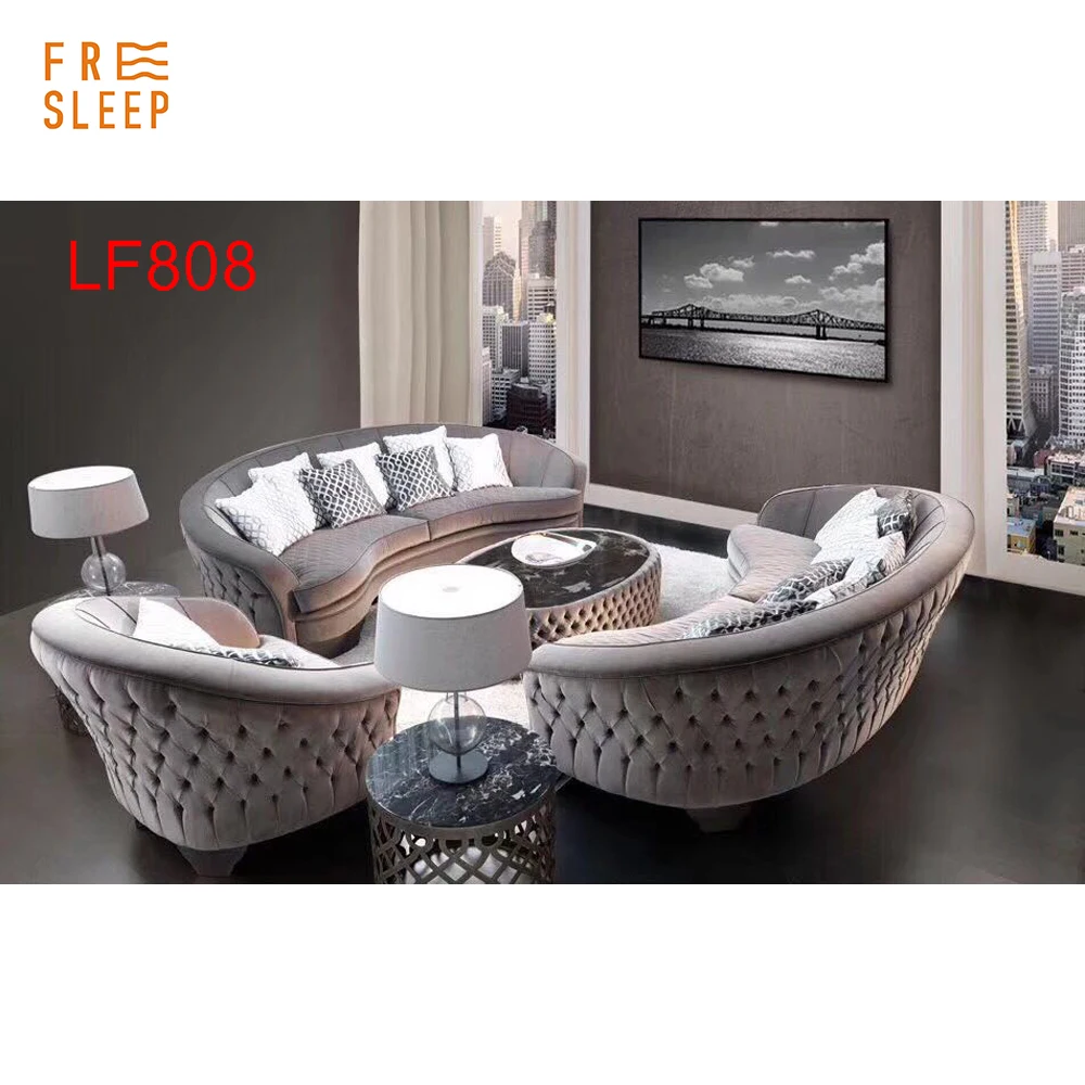 Wholesale Price Home Furniture 7 Seater Luxury Exclusive Sofas Fabric Sofa Set Material 1s 2s 3s