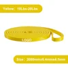 Jaune 2080 mm * 6,4 mm * 4,5 mm