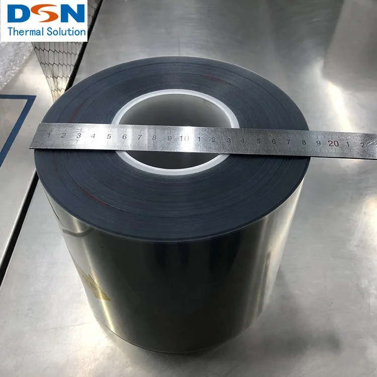 Графитовый лист 0,025 мм Grafoil из углеродного волокна, высокогибкий, расширяемый, с алюминиевой фольгой