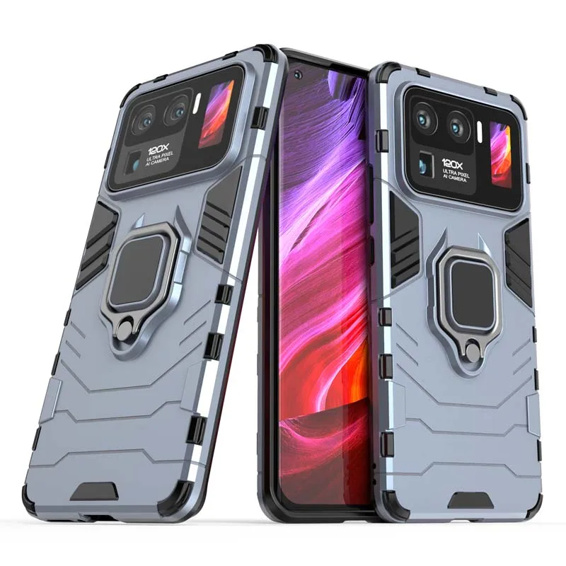 Custodia Ibrida Magnetica Per Xiaomi Redmi Note 13 Pro 5G – Con Supporto E Anello