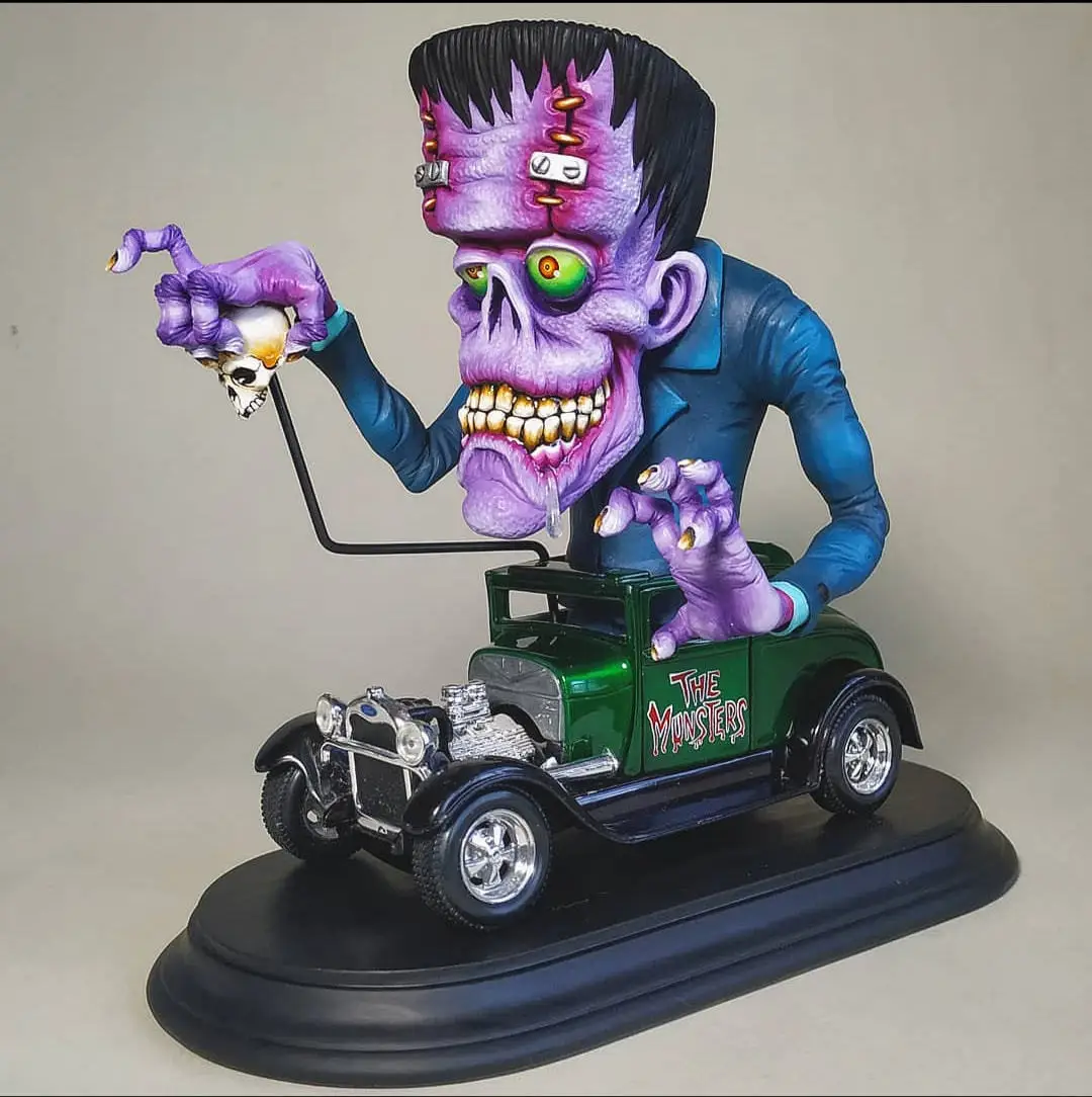 虎*-様 RAT FINK Collection バイクフィギュア 虎*-様 RAT FINK