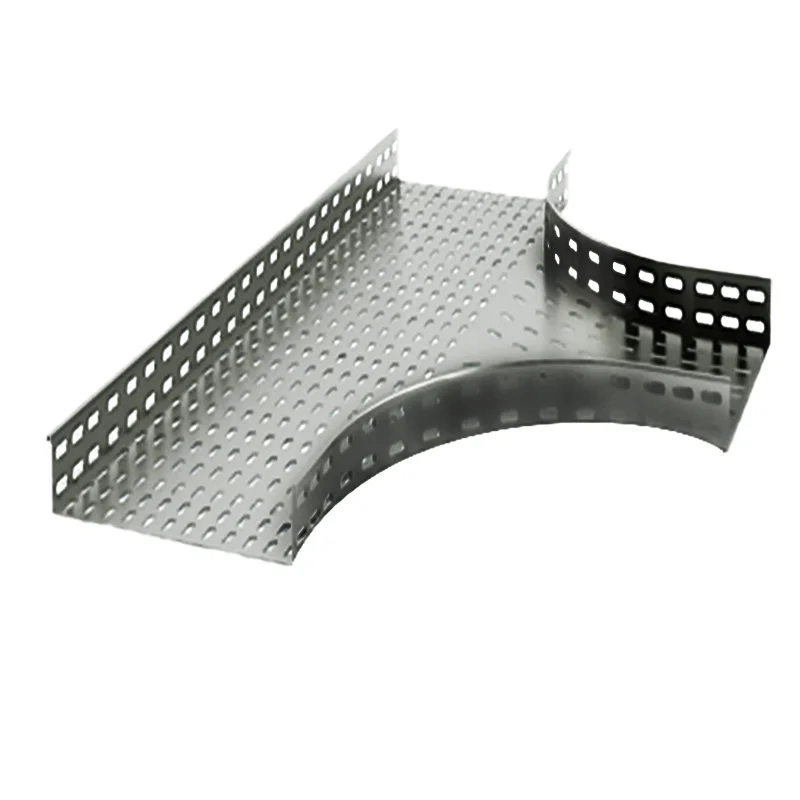Perforated Cable Tray Stainless Steel Galvanized Aluminum Metal Ventilated Waterproof Cable Tray