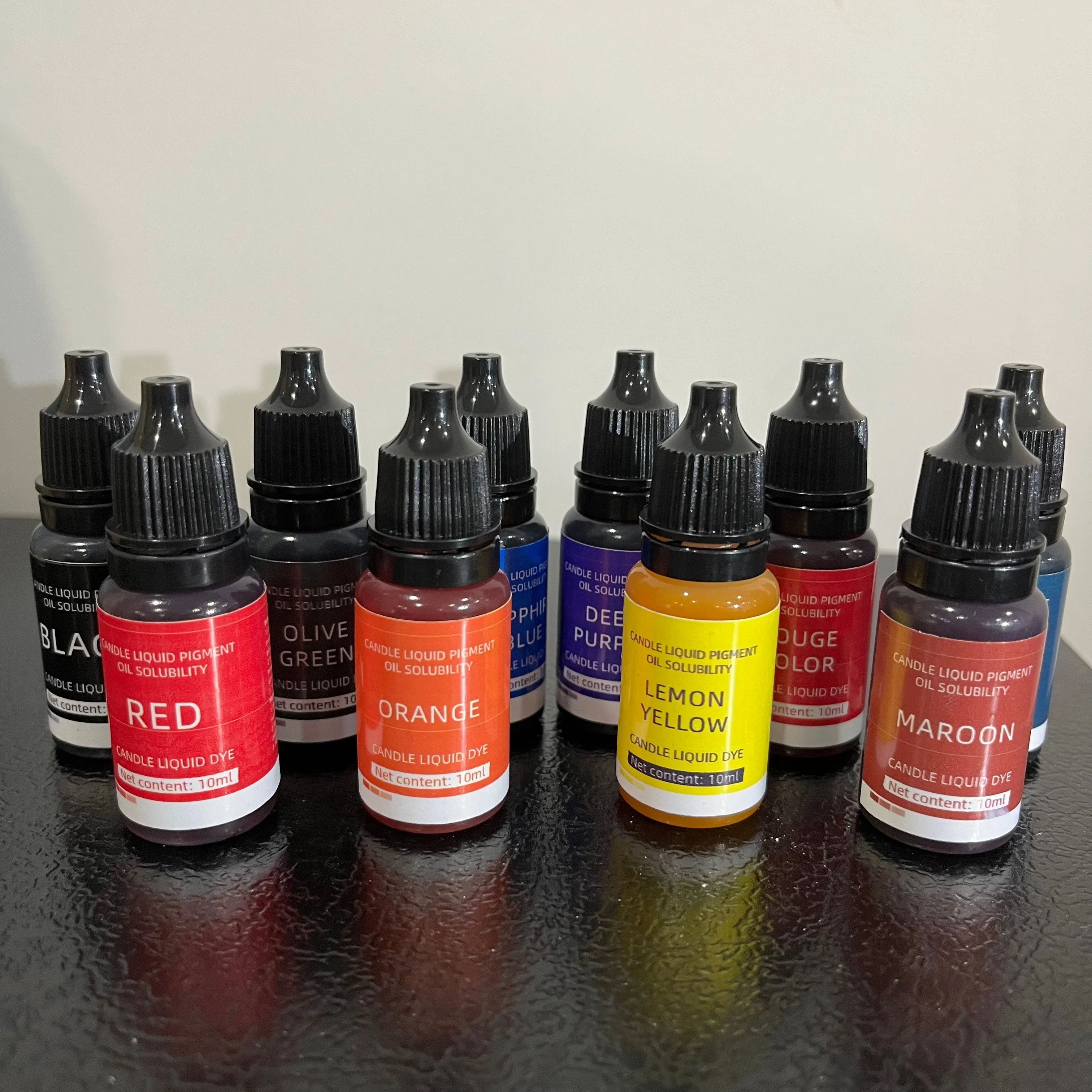 Liquid Candle Dye for Soy Wax 10ml Bottle Liquid Candle Dyes 32 Colors Bulk  Quantity in Stock Liquid Soy Wax Custom Label| Alibaba.com