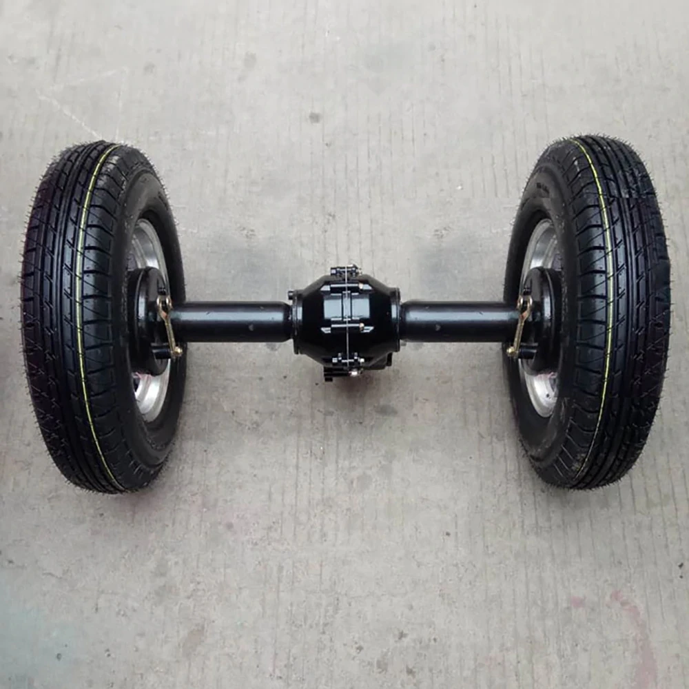 Electric Tricycle Dc Motor Rear Differential Axle 500w1200w Rear Axle