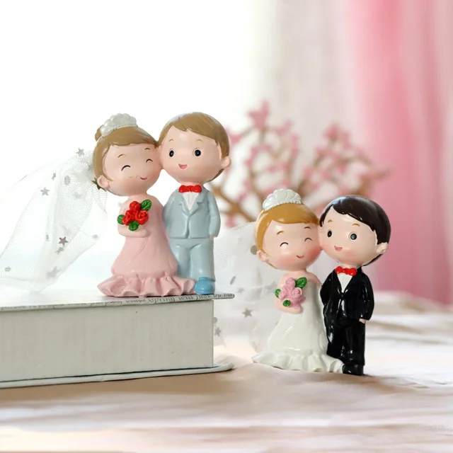 Wedding Figurine Wedding Cake Dolls  cake toppers wholesale for cumpleanos party decoration decoration for wedding event