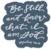 Teal/be still
