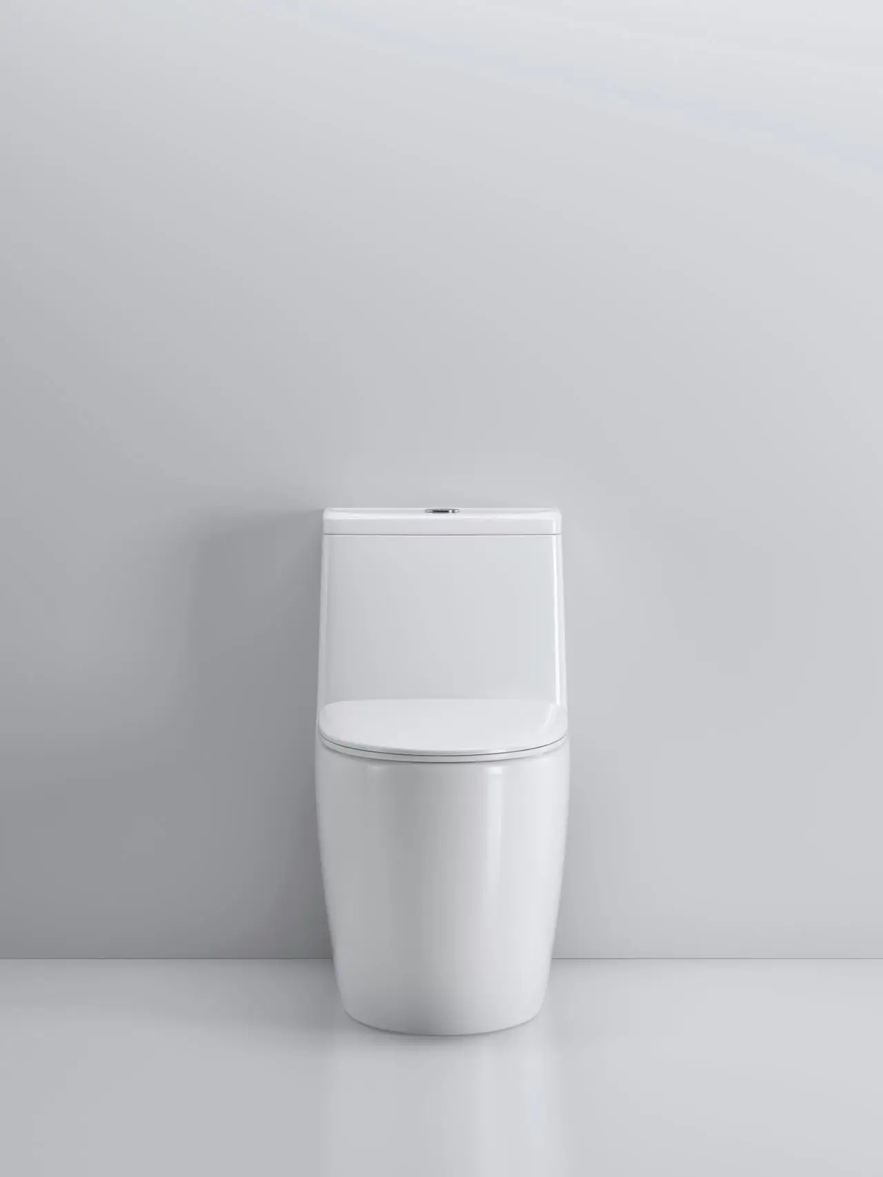 New design modern household toilet bathroom ceramic 2D super swiring one-piece toilet dual flush water closet manufacture