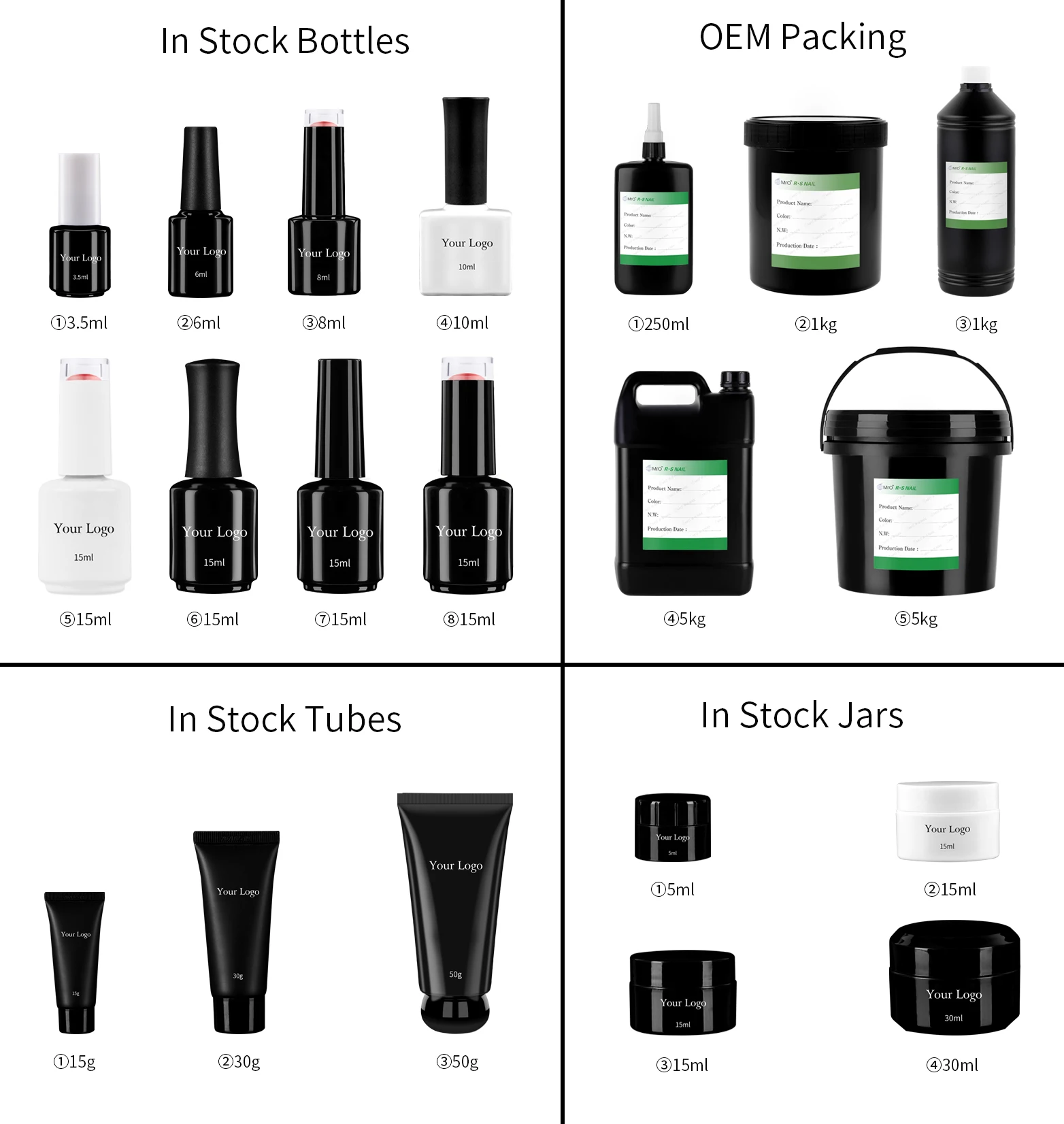 In stock bottle picture
