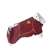 Wine red meets white-duvet-lined autumn/winter style