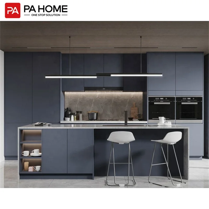 PINAI Free Standing Wooden Modular Kitchen Storage Cabinet