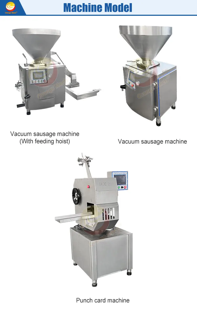 Automatic Commercial Electric Vacuum Sausage Stuffer Linker Sausage