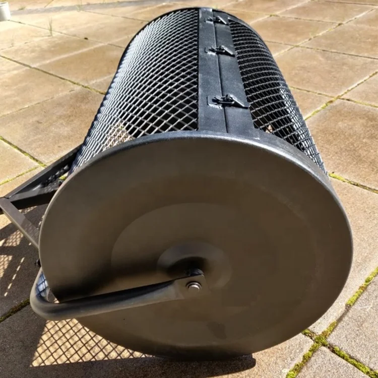 Spreader Roller Lawn Rolling Press Garden Tools Tshaped Hand Plant