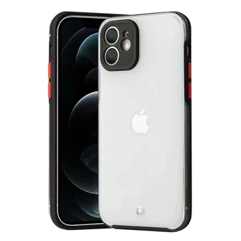 Clear Phone Case for iPhone 13 12 11 Pro 7 8 Plus X 13 Pro Soft TPU Shockproof Stand Holder Back Cover Mobile Phone Case