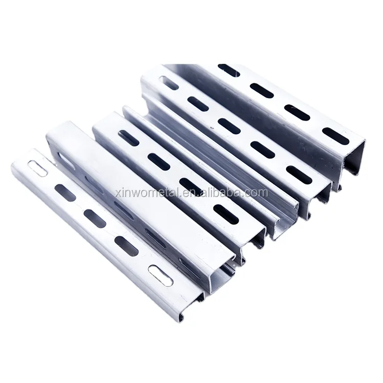 Galvanized c Channel Powder Coated White Unistrut