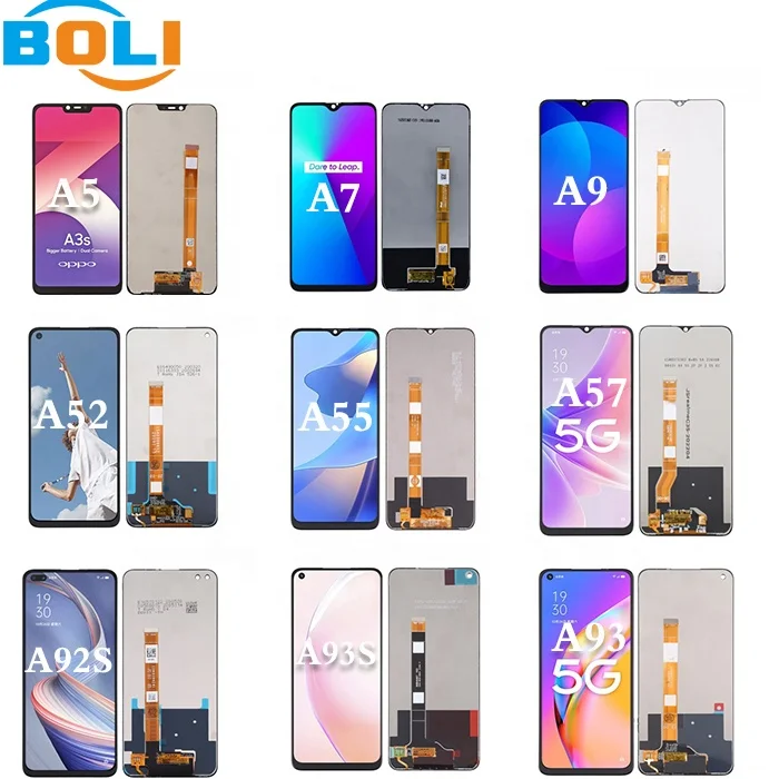 Écran Complet Tactile + LCD Pour Oppo A57 5G - Noir - Inclus Outils Et Colle