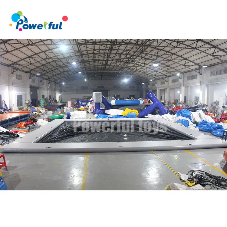Inflatable yacht pool 2