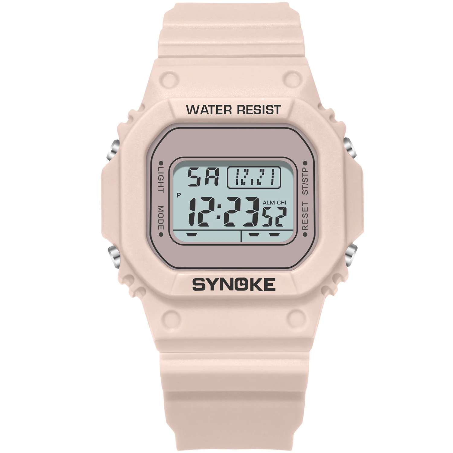 SYNOKE 9620 unique white girls digital watch original Rubber band Luminous  Calendar small Leisure watch set| Alibaba.com