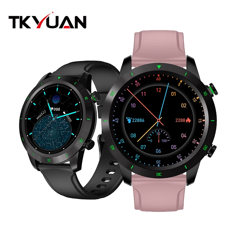 Tkyuan-reloj Inteligente Con Esfera Redonda Y Mensajes,Reloj Inteligente De  Pulsera Con Brillo,Envío Rápido - Buy Correas Brillantes Para  Smartwatch,Fundas Para Smartwatch,Reloj Smartwatch Acero Product on  Alibaba.com