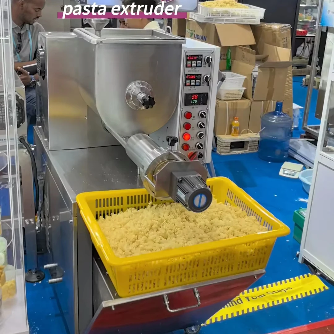 30-40kg/h Compact Macaroni Making Machine Pasta Extruder for Home-based Pasta Production