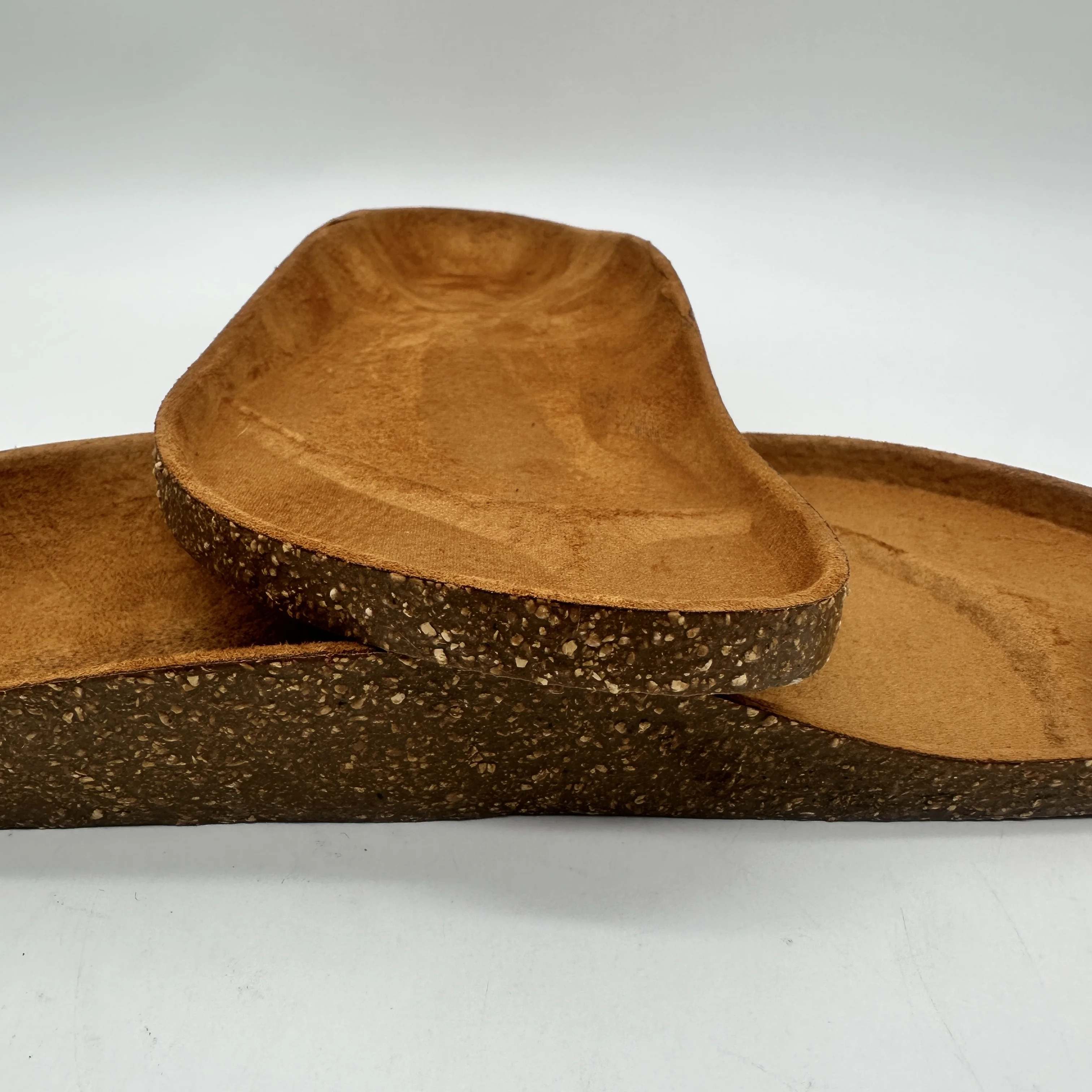 Rubber Cork Insole with Cloth and Rope Durable Sole
