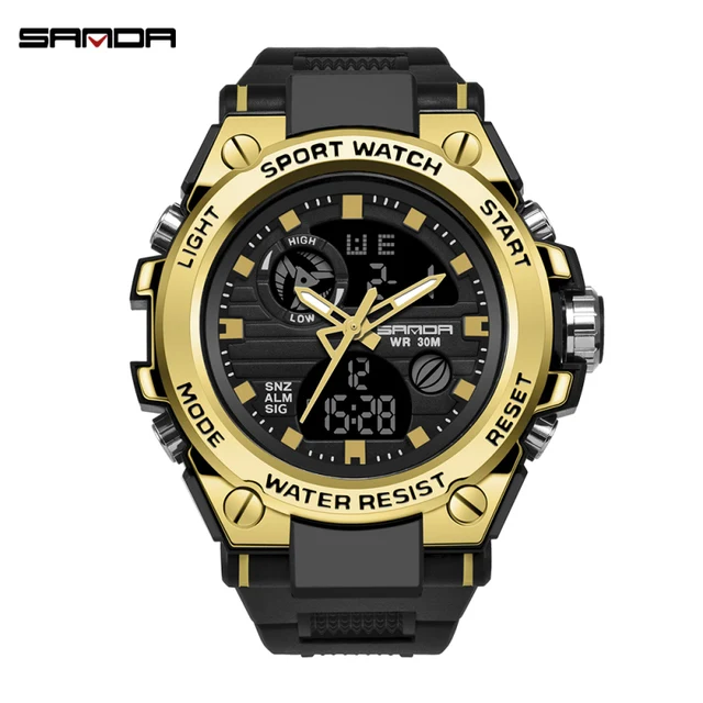 Fashion LED Digital Display silicona banda Hombre Relojes deportivos -  China RELOJ LED y Reloj precio