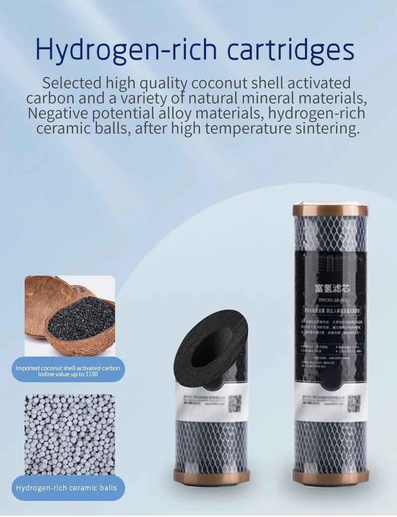 Best Quality Alkaline Water Filter With Hydrogenrich Antioxidant